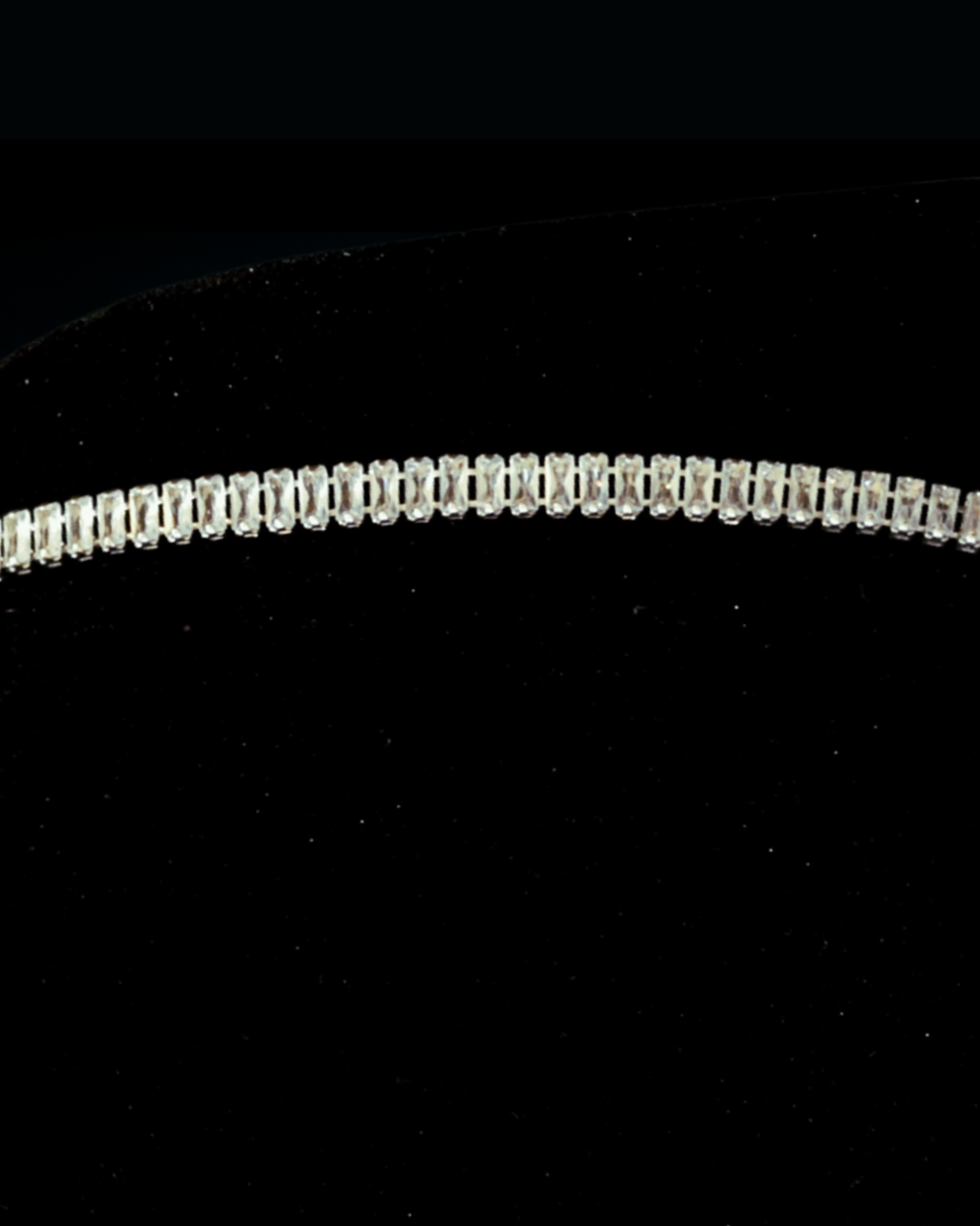 Clarity - Baguette Tennis Bracelet