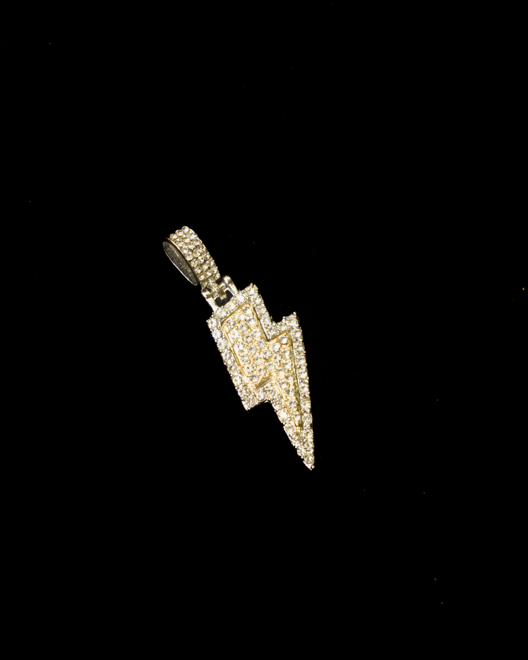 EDGE - Lightning Iced Pendant