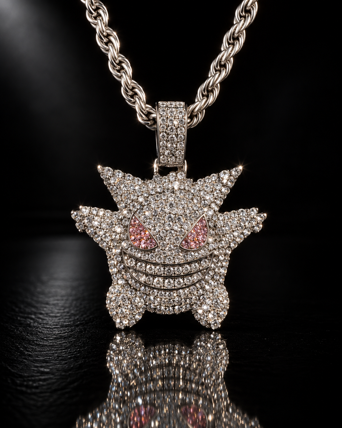 Edge Spike Monster Pendant