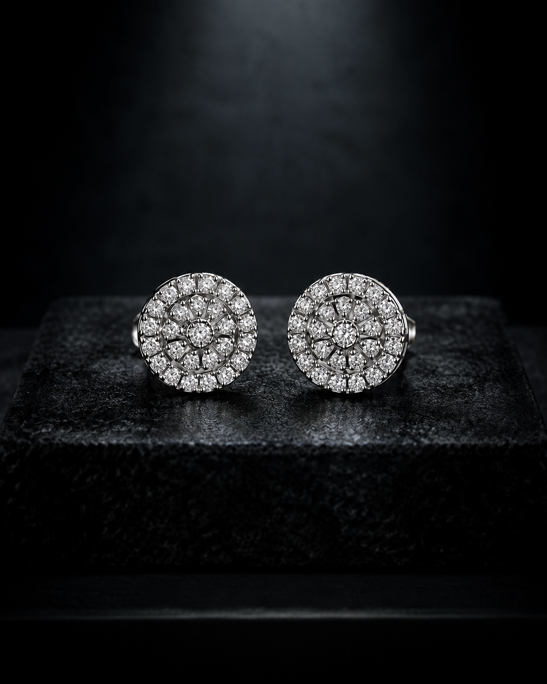 Clarity Halo Studs