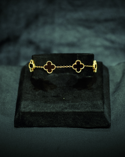 Noir - Clover Bracelet