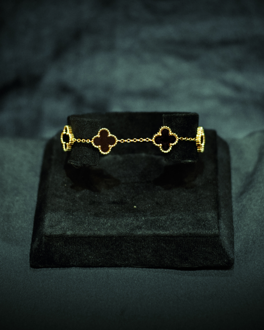 Noir - Clover Bracelet