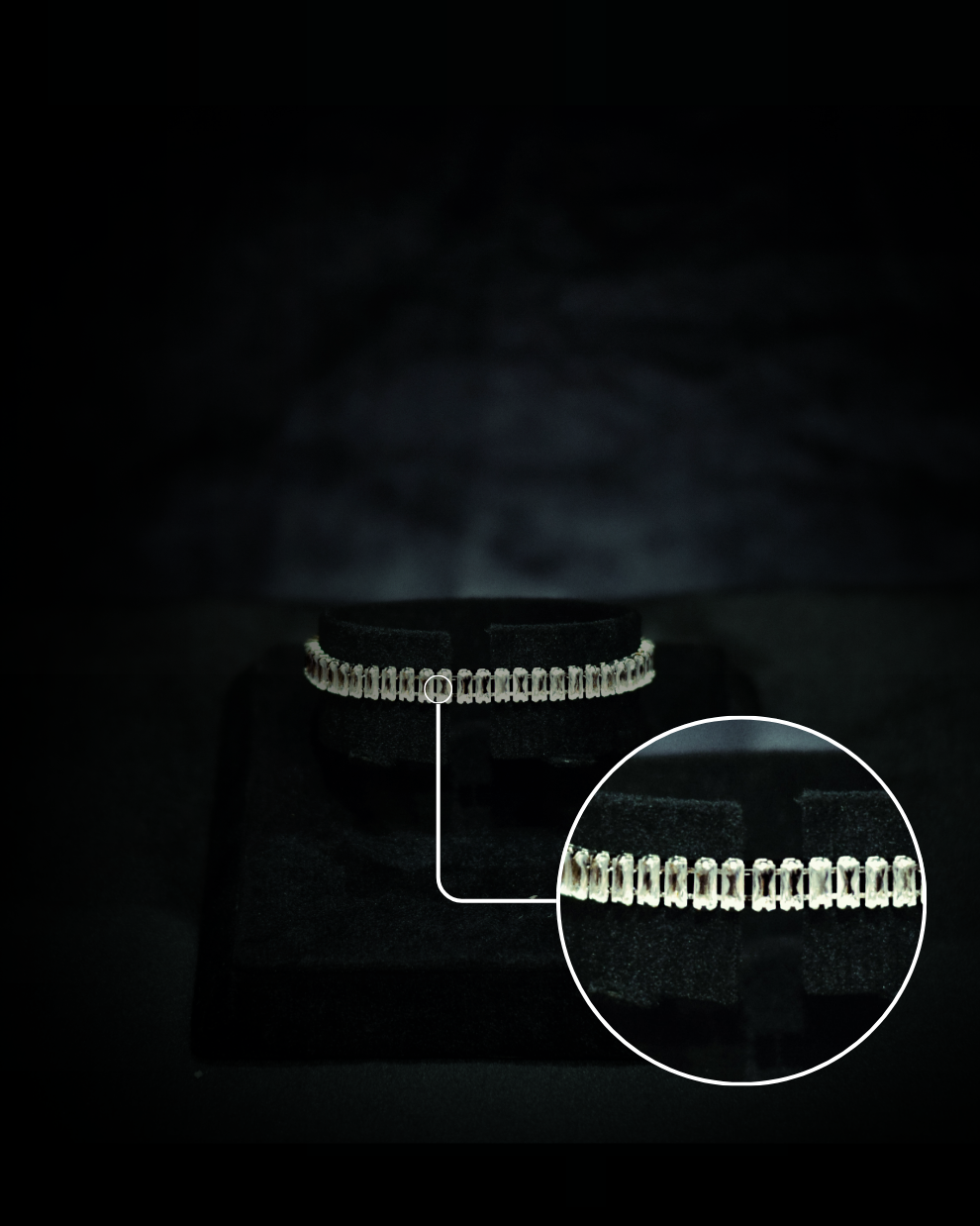 Clarity - Baguette Tennis Bracelet