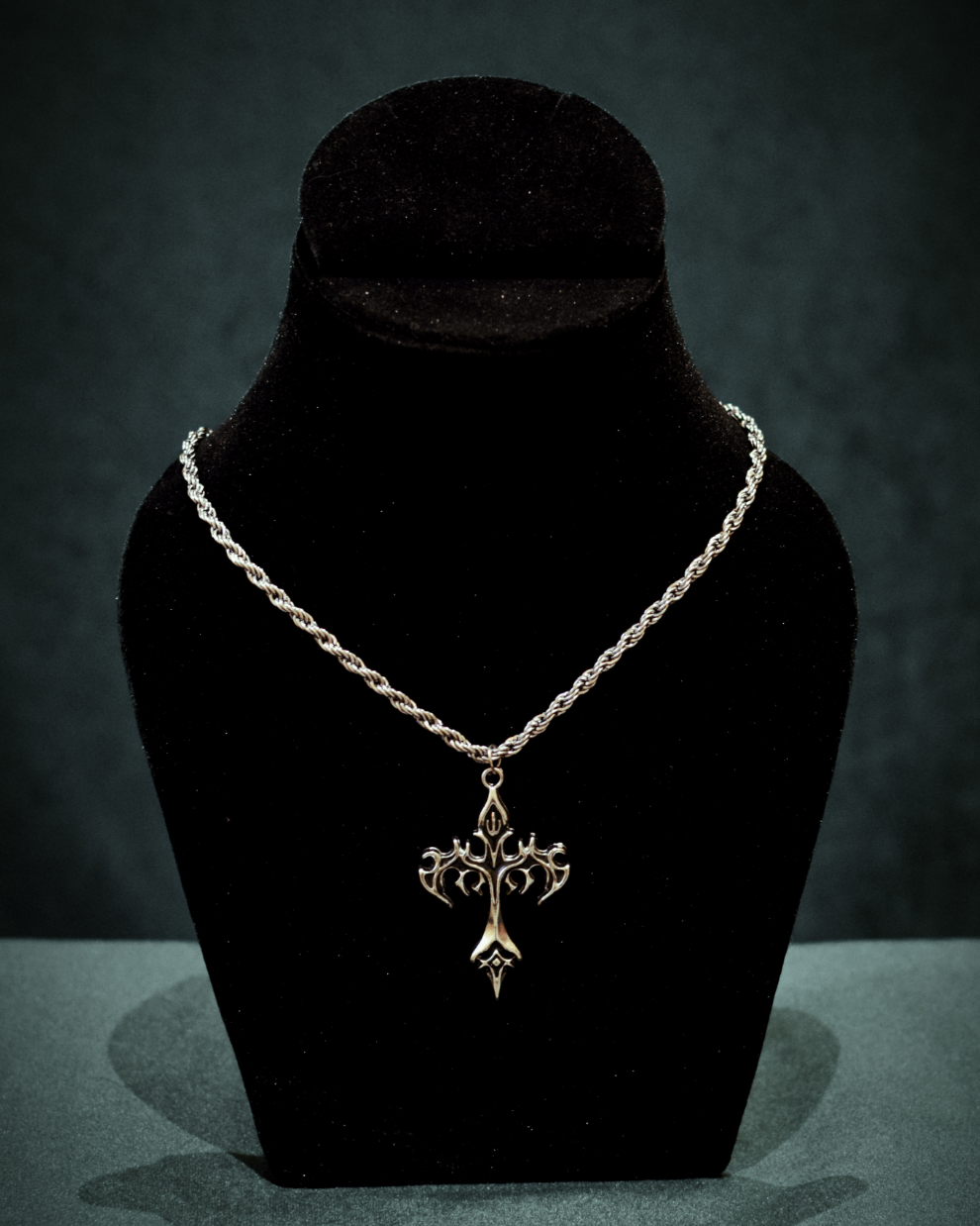 NOIR - Sigil Cross Pendant