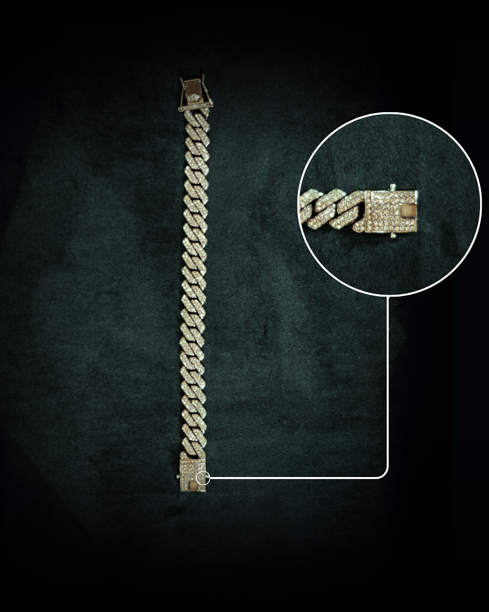 EDGE - Iced Cuban Bracelet (Statement)