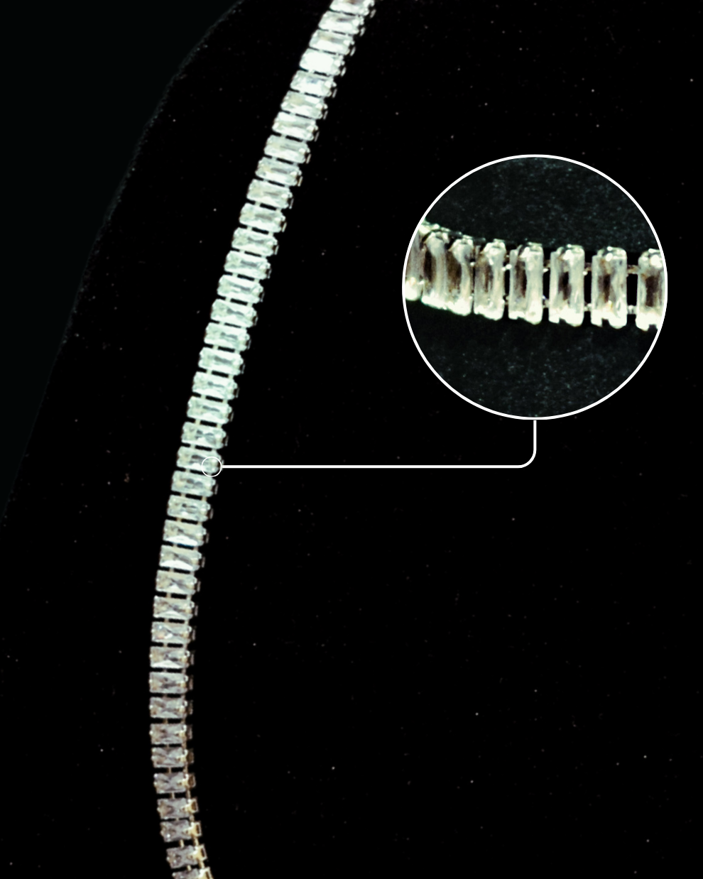 Clarity - Baguette Tennis Bracelet
