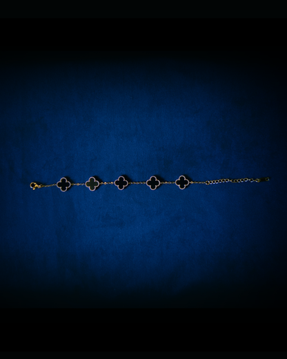 Noir - Clover Bracelet