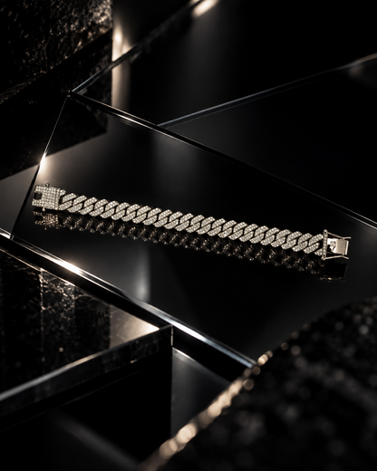 Edge Iced Cuban Bracelet Statement