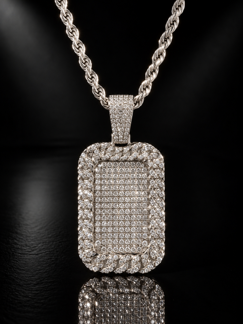 Edge Rectangular Pendant