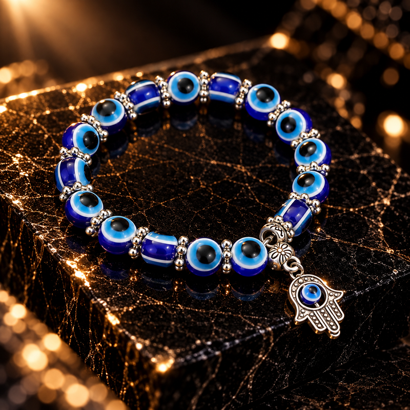 Core Blue Evil Eye Bracelet
