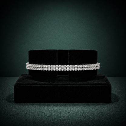 Clarity Duplex Tennis Bracelet