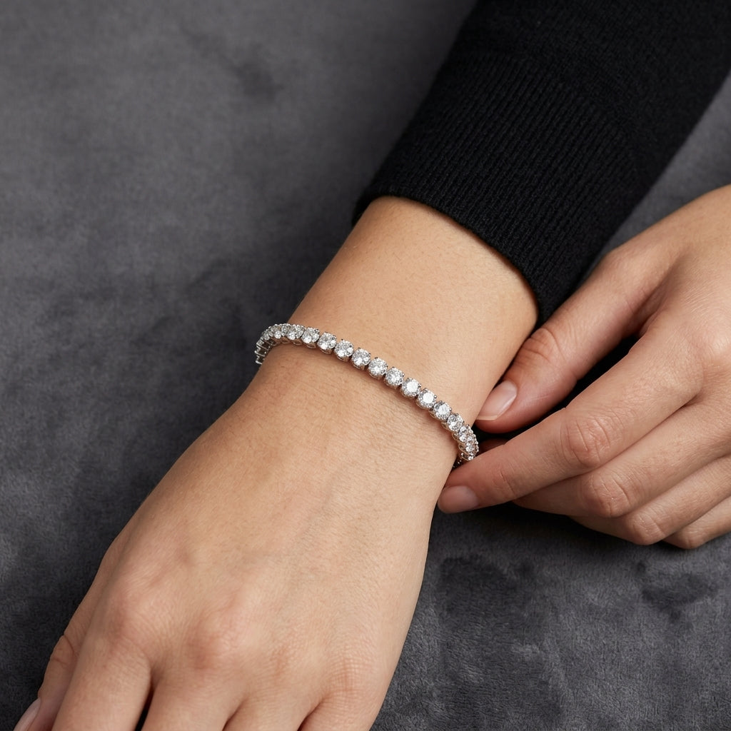 Clarity Tennis Bracelet
